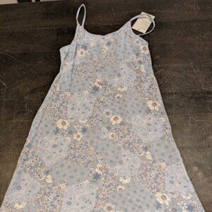 Abercrombie Girls Sun Dress 11/12 NWT Blue Floral